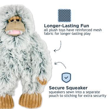 Tall Tails Yeti Dog Toy