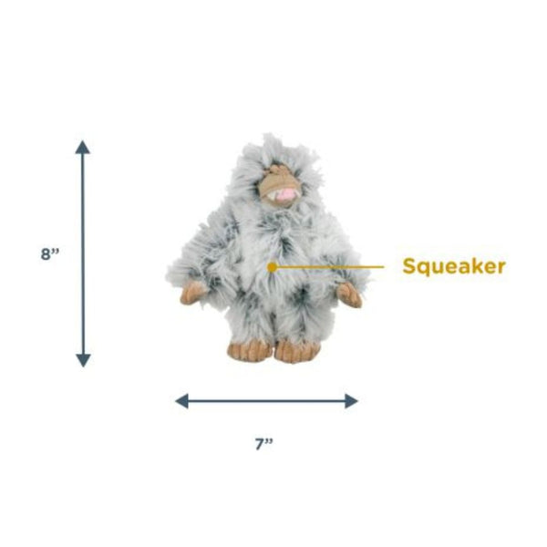 Tall Tails Dog Squeaker Yeti Mini Dog Toy
