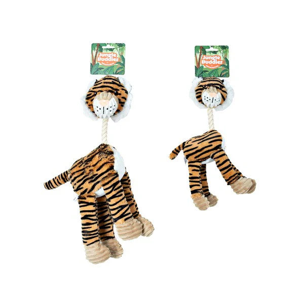 Animal Instincts Jungle Buddies Plush Tiger Toy (2 Sizes)