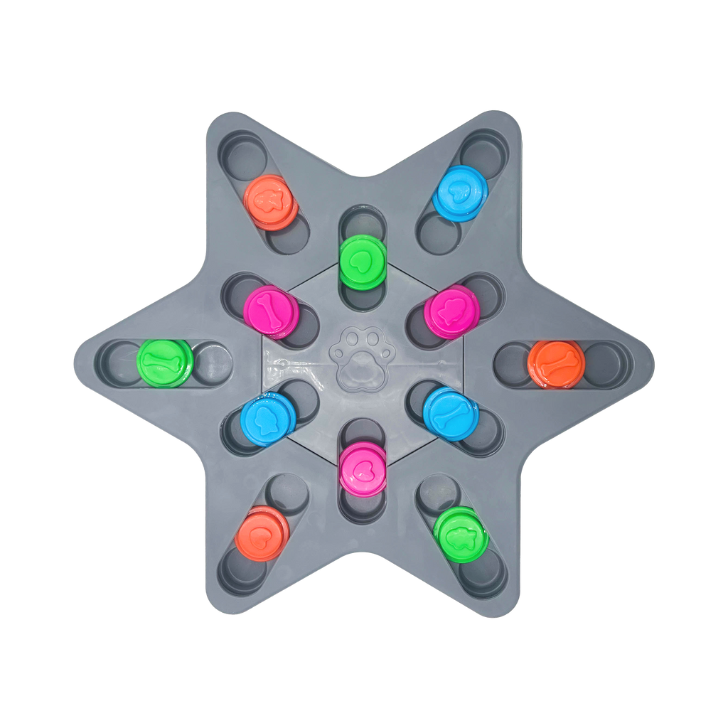 Multipet Pup Puzzle - Star Treat Toy