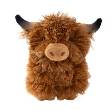 Tall Tails Highland Cow Dog Toy