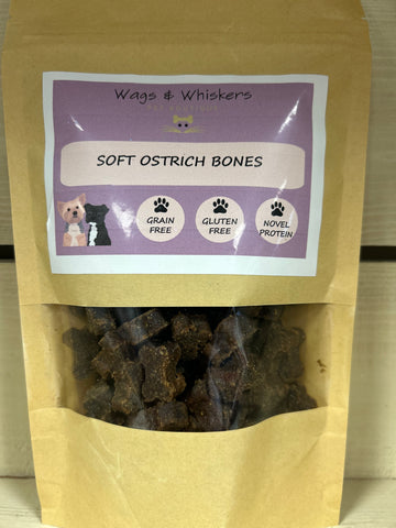 Wags & Whiskers Soft Ostrich Bone Treats