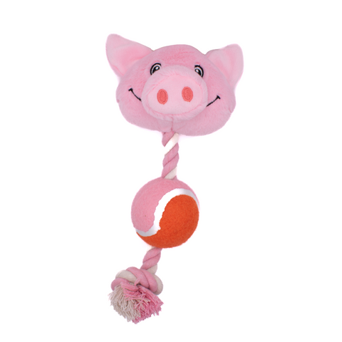 Great & Small Spring Farm Piggy Dog Toy