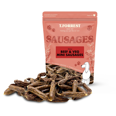 T.Forrest Mini Beef & Veg Sausages