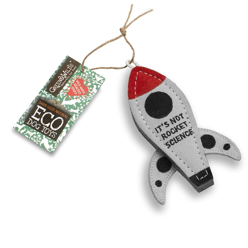 Green & Wilds It's not Rocket Science, Eco Dog Toy