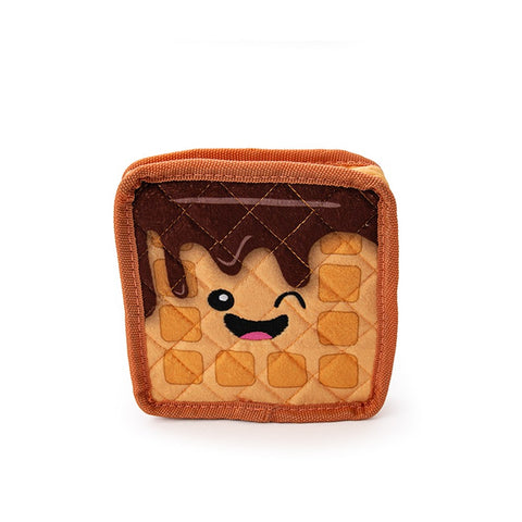 Great & Small Doggy Diner Breakfast Waffle Dog Toy