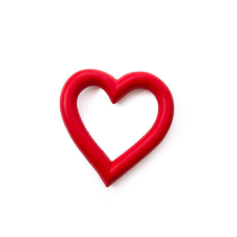 Great & Small Puppy Love Rubber Heart Dog Toy