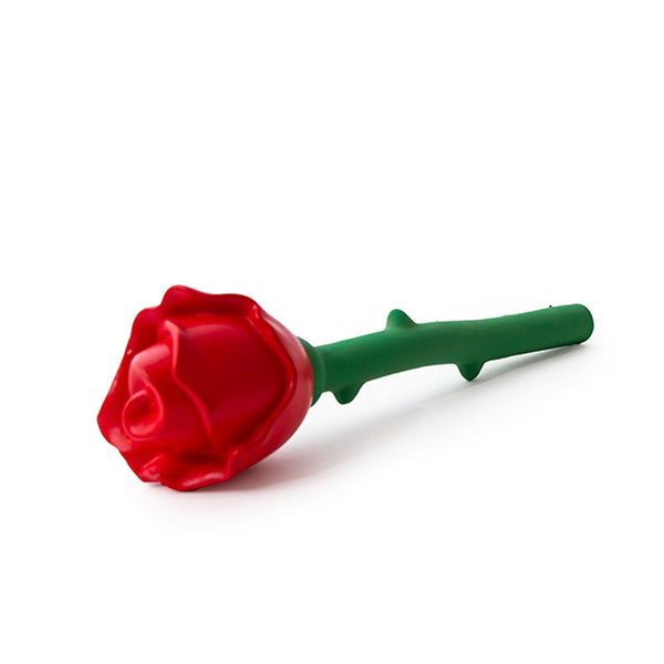 Great & Small Puppy Love Latex Long Stemmed Rose Dog Toy