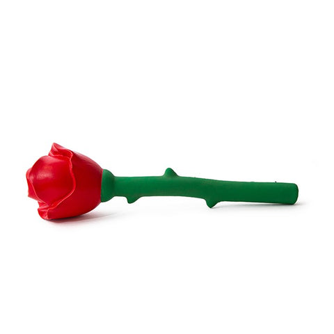 Great & Small Puppy Love Latex Long Stemmed Rose Dog Toy