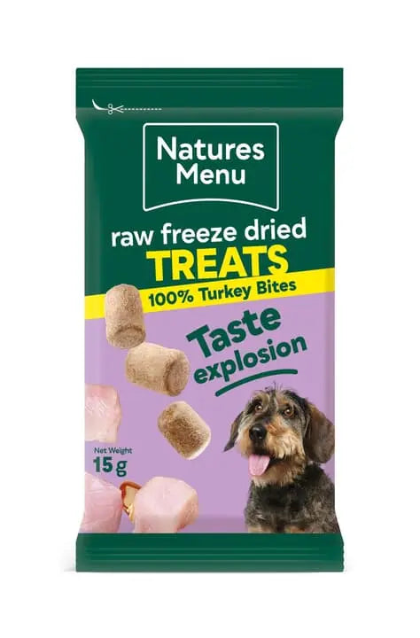 Natures Menu Freeze Dried Bites Turkey