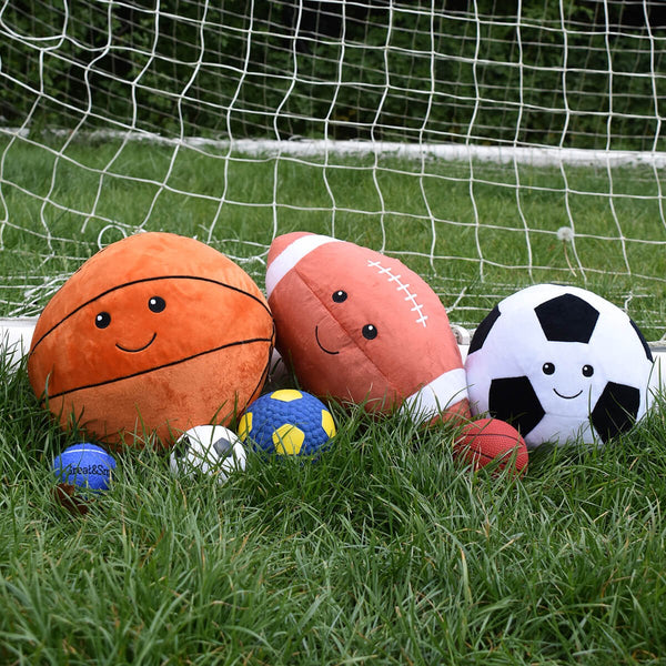 Great & Small Go Team! American Football Dog Toy